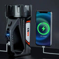 Rechargeable Solar-Powered Torch with Built-In Power Bank