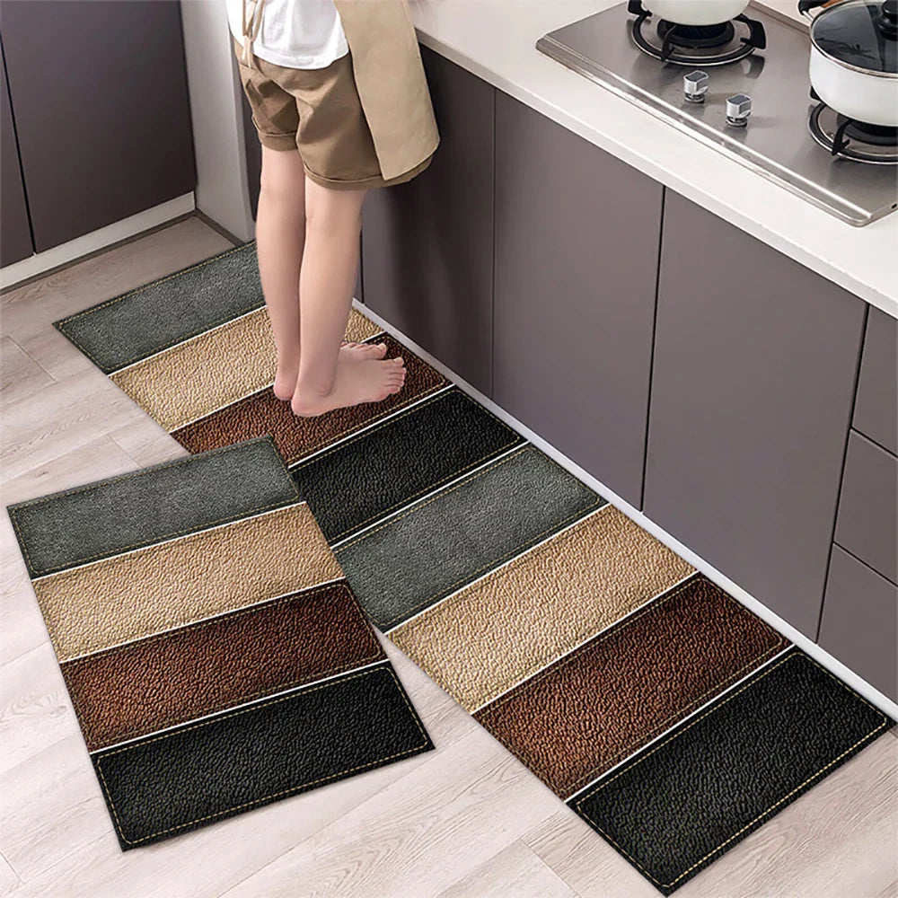  Long Printed Absorbent and Anti-slip Mat 