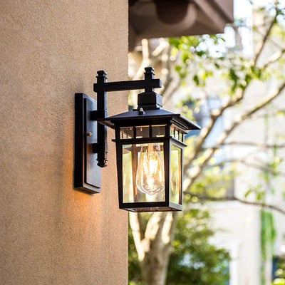 Retro Water-Resistant Wall Sconce Light