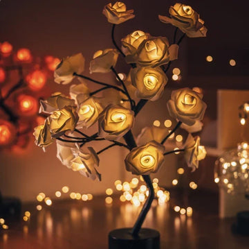 Everlasting Rose Tree Lamp - ForeverGlow