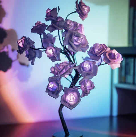Everlasting Rose Tree Lamp - ForeverGlow