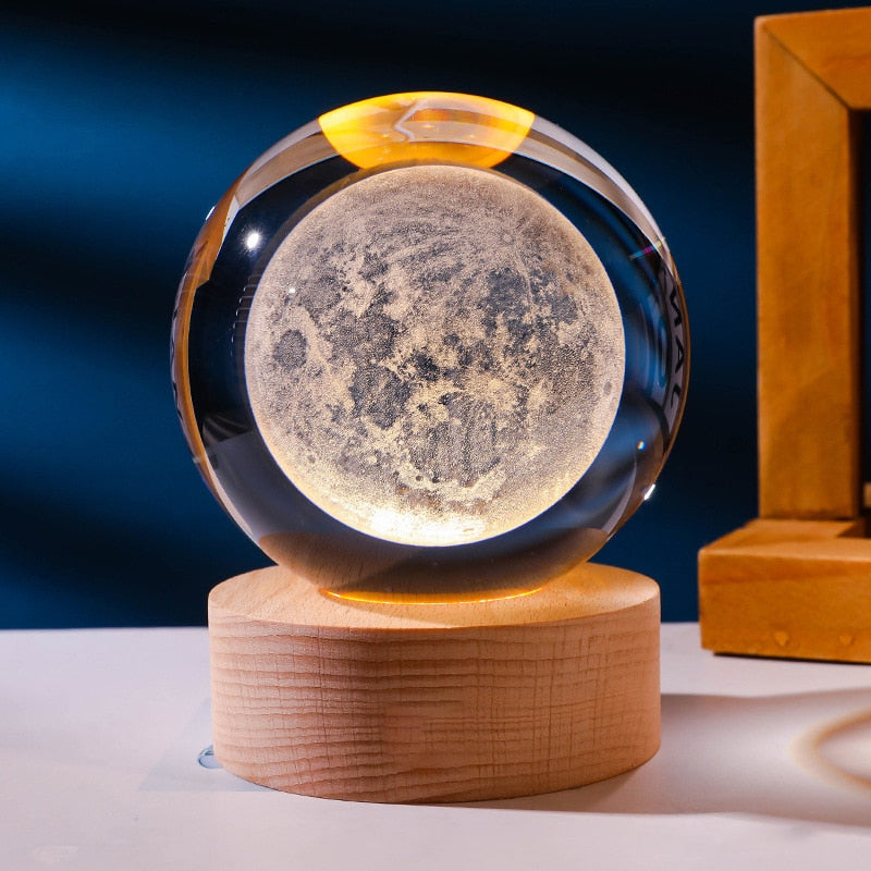 3D Space Decorative Lamp - Cosmic Glow