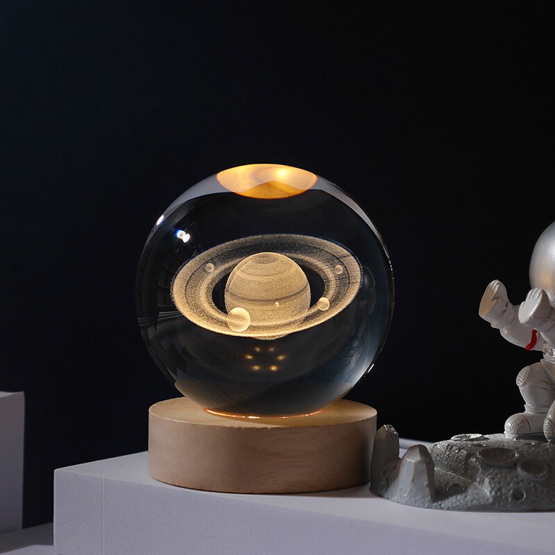 3D Space Decorative Lamp - Cosmic Glow