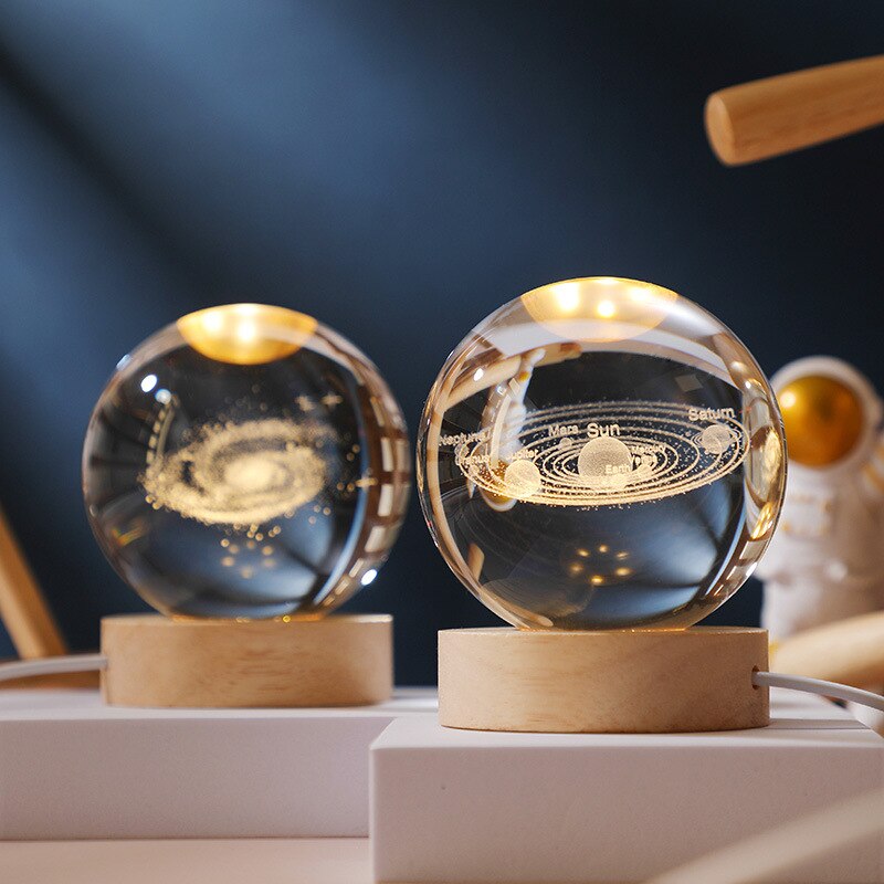 3D Space Decorative Lamp - Cosmic Glow