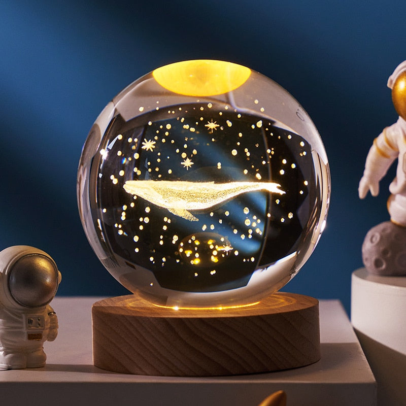 3D Space Decorative Lamp - Cosmic Glow