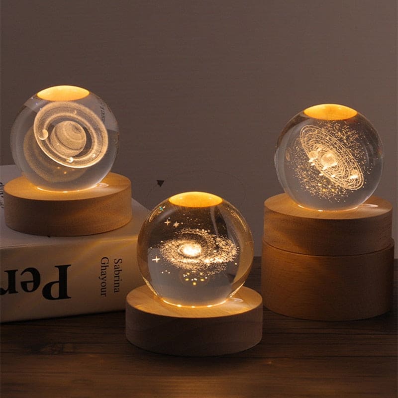 3D Space Decorative Lamp - Cosmic Glow