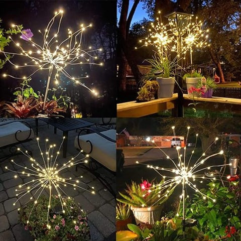 Solar LED Garden Firework Light
