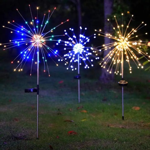 Solar LED Garden Firework Light