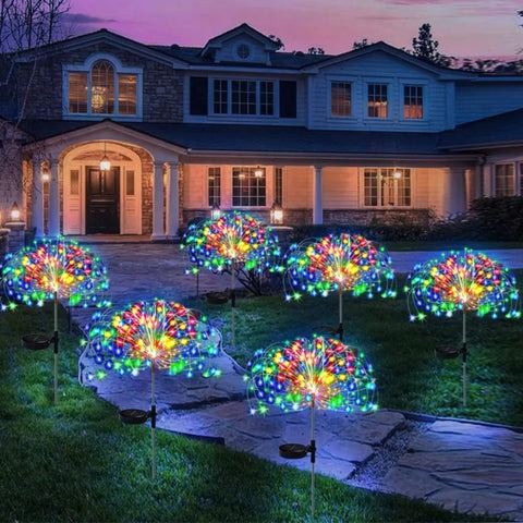 Solar LED Garden Firework Light