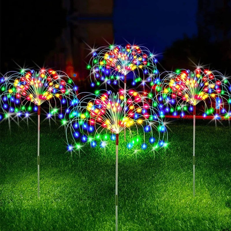 Solar LED Garden Firework Light