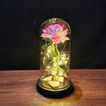 Everlasting Rose Lamp in Glass Dome - BloomLight