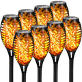 Waterproof Solar LED Torch Light - FireGlow