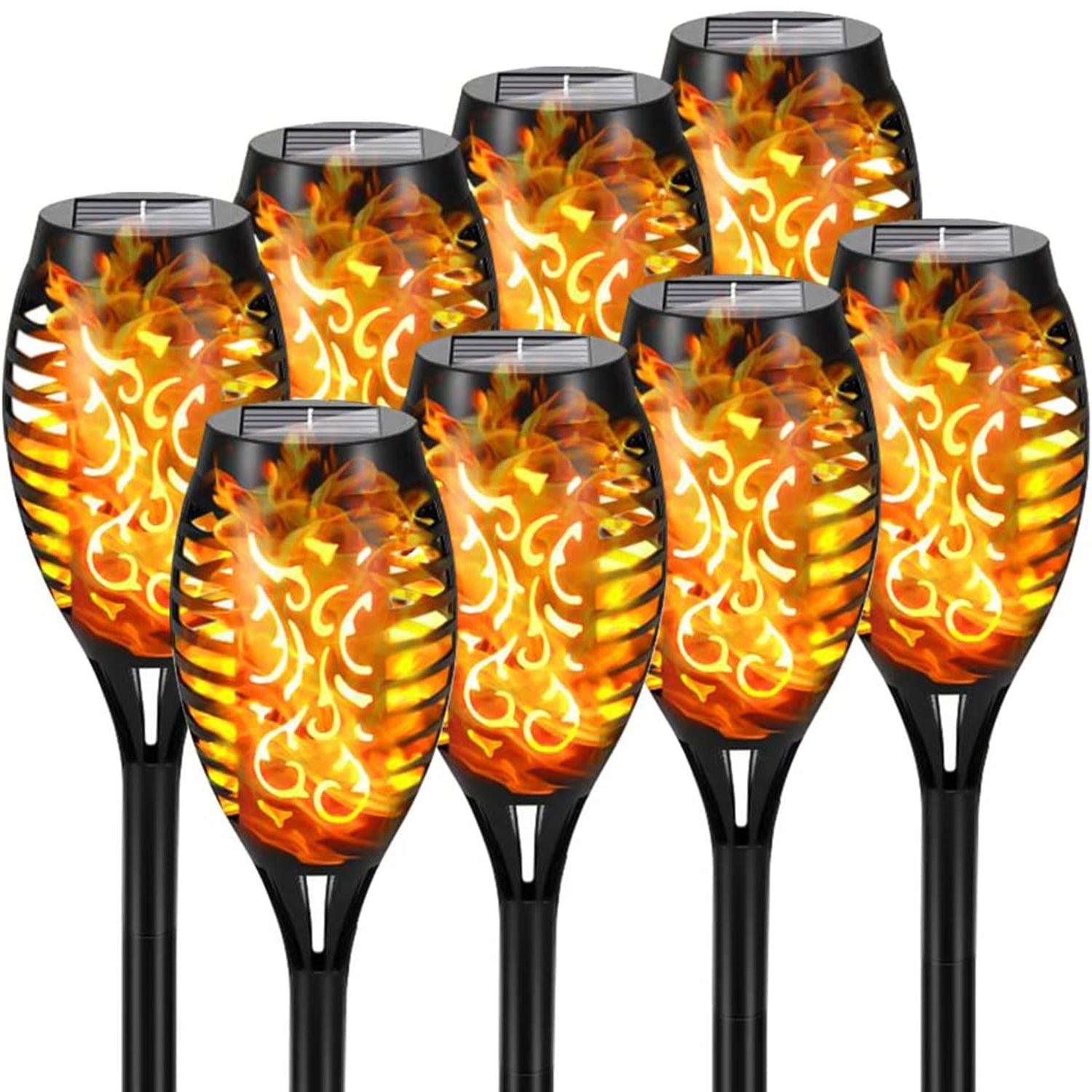 Waterproof Solar LED Torch Light - FireGlow