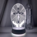 3D Religious Decorative Lamp 16 RGB Colours