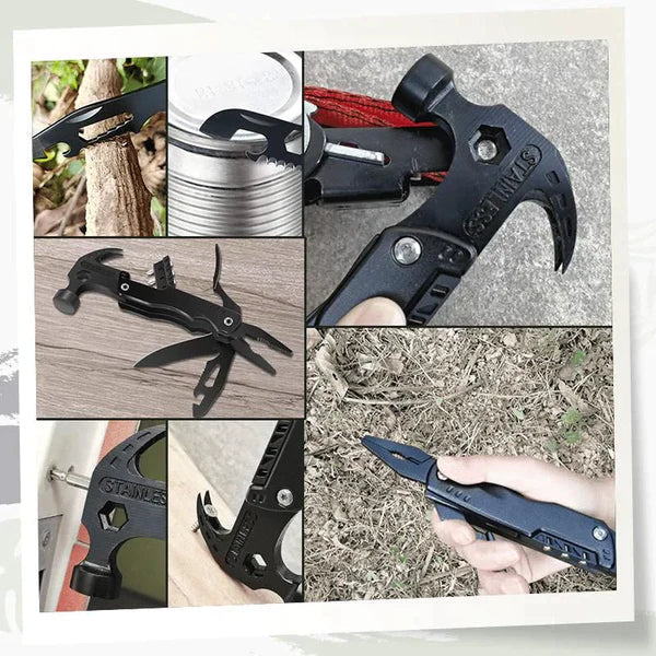 16-in-1 Multifunctional Steel Hammer