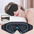 3D Anatomical Sleep Mask with Zero-Pressure Foam