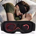 3D Anatomical Sleep Mask with Zero-Pressure Foam