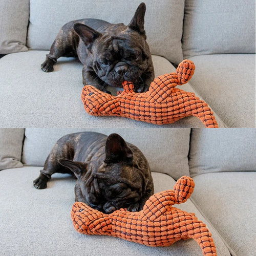 Strong and Durable Plush Chew Toy for Dogs
