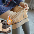 Plus Size Women's Thermal Tights Lined with Wool