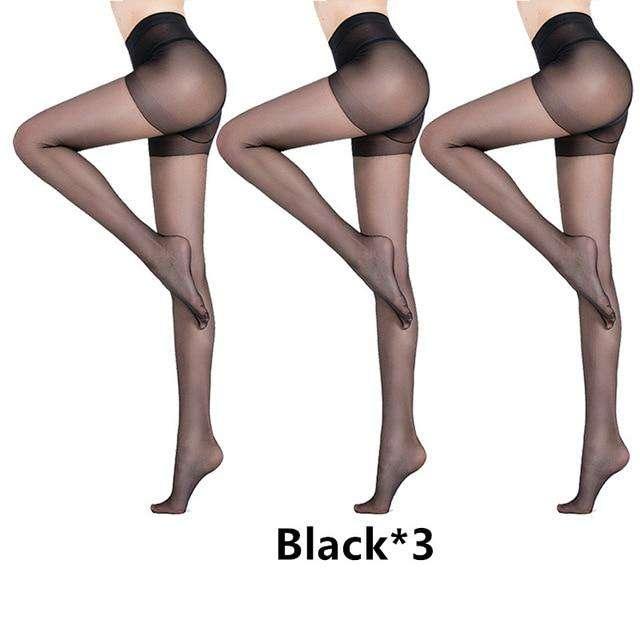 Women's Fleece-Lined Anti-Tear Tights