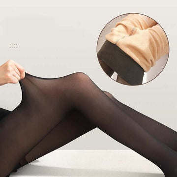 Women's Velvety Wool Tights Super Diva