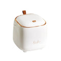 Mini Minimalist Trash Can with Snap-On Lid
