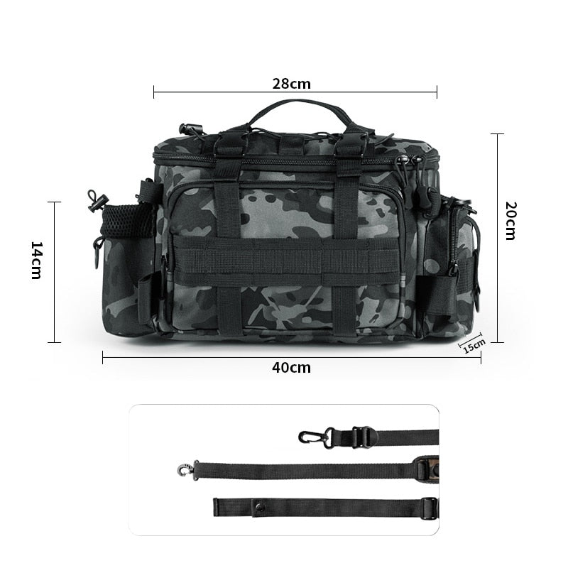 Multipurpose Waterproof Tactical Fishing Backpack