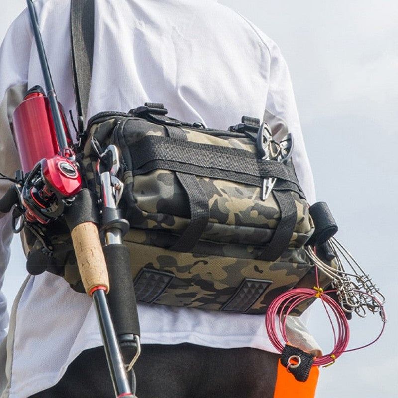 Multipurpose Waterproof Tactical Fishing Backpack