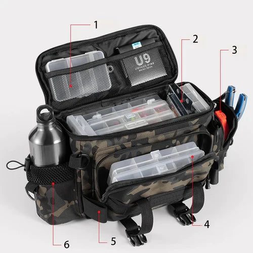 Multipurpose Waterproof Tactical Fishing Backpack