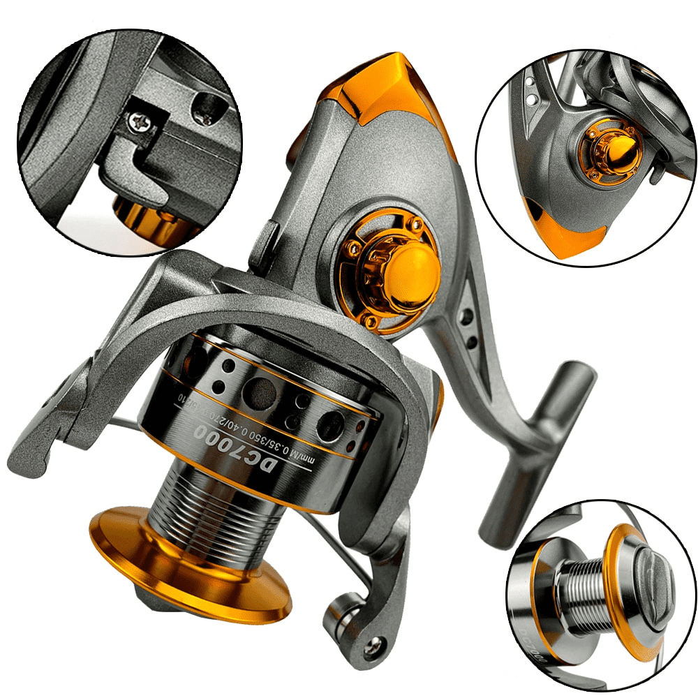 Professional Fishing Reel Drag 12Kg and 13 Bearings