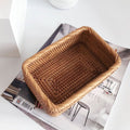 Multifunctional Hand-woven Rattan Storage Basket