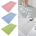 Non-Slip Bath Mat with Drainage Holes and Suction Cups