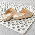 Non-Slip Bath Mat with Drainage Holes and Suction Cups