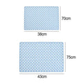 Non-Slip Bath Mat with Drainage Holes and Suction Cups