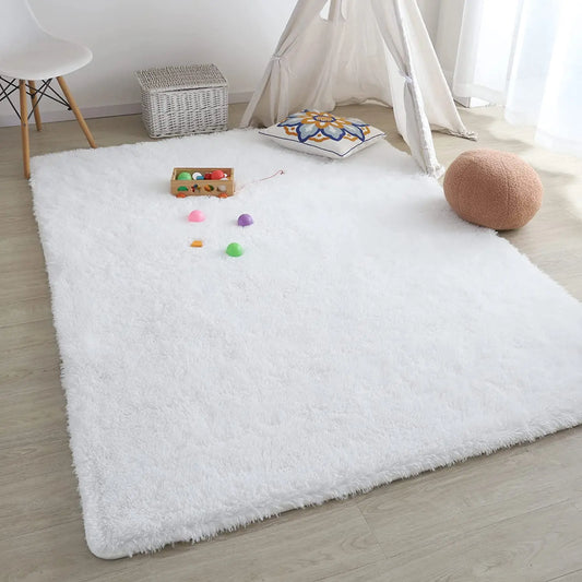 Non-Slip Plush Decorative Rug
