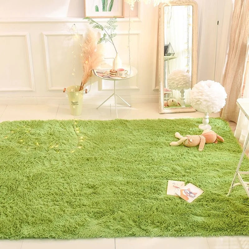 Non-Slip Plush Decorative Rug