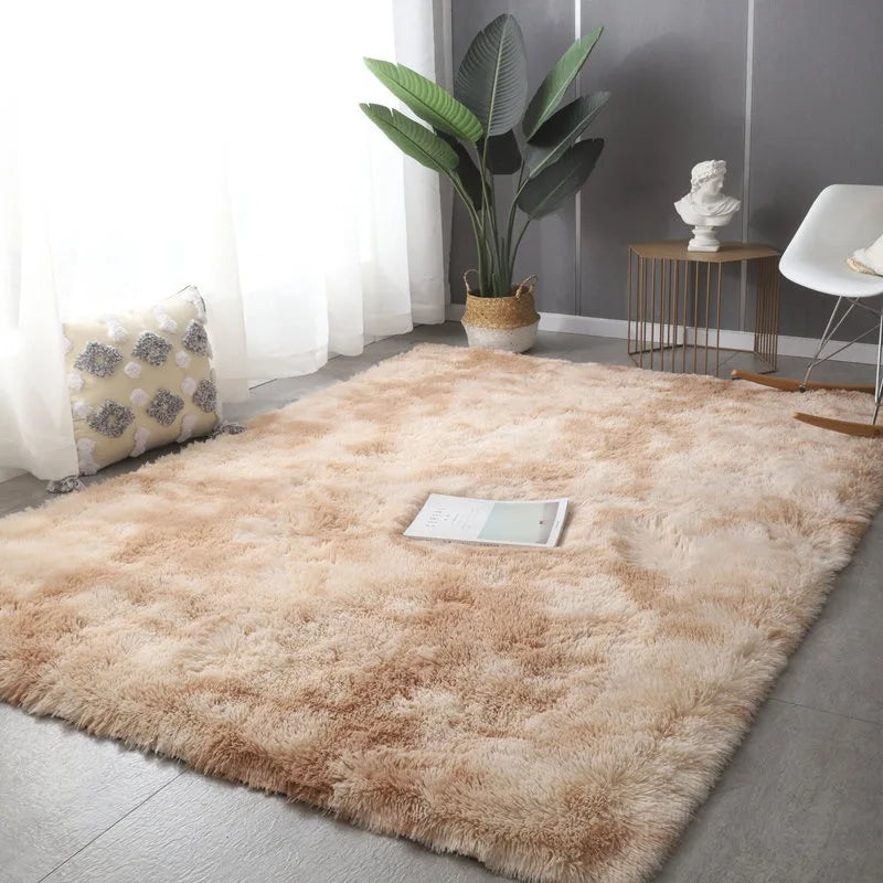 Non-Slip Plush Decorative Rug