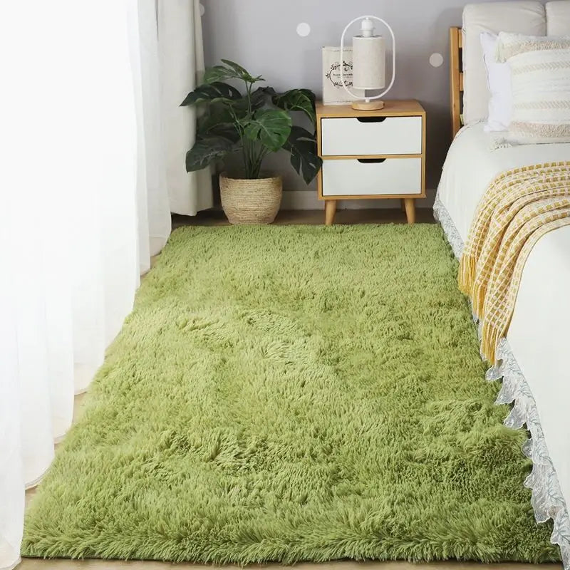 Non-Slip Plush Decorative Rug
