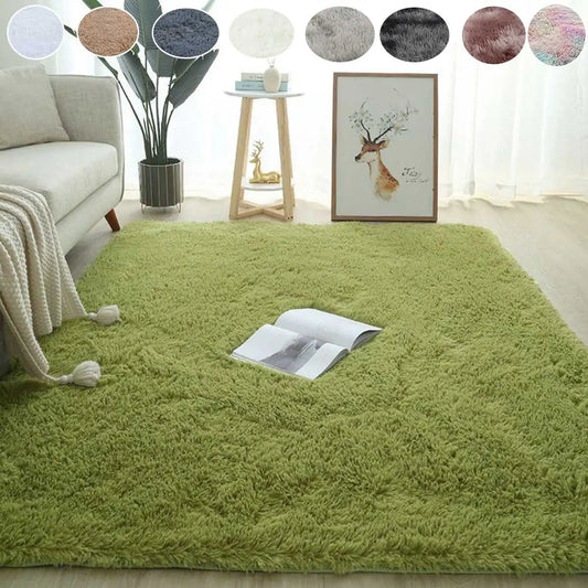 Non-Slip Plush Decorative Rug