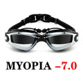 Professional Anti-Fog Swimming Goggles with Myopia Prescription