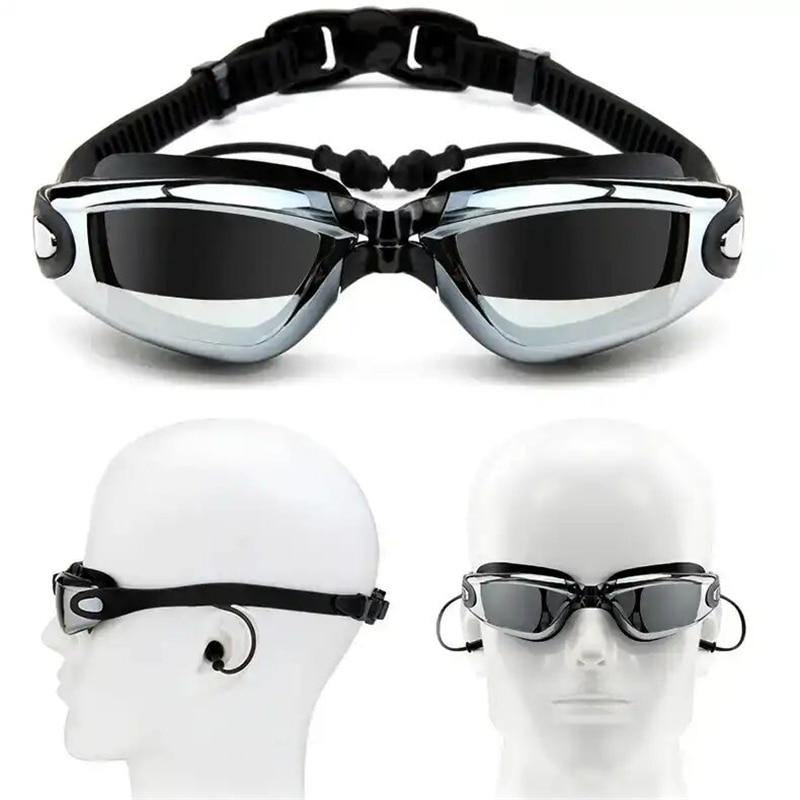 Professional Anti-Fog Swimming Goggles with Myopia Prescription