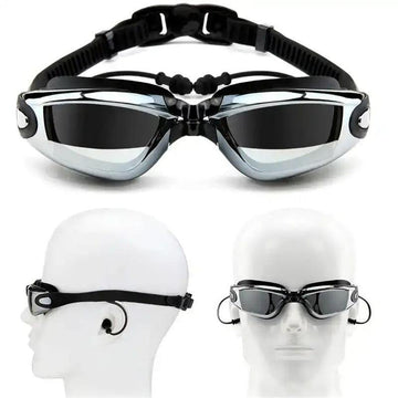 Professional Anti-Fog Swimming Goggles with Myopia Prescription