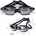 Professional Anti-Fog Swimming Goggles with Myopia Prescription