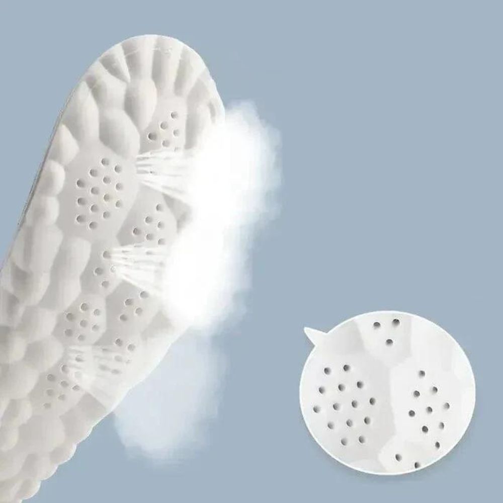 Unisex 4D Ergonomic Anti-Impact Breathable Insole