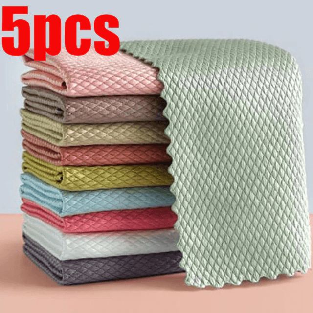 Magic Cloth for Reusable Multi-Purpose Cleaning