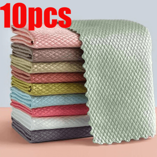 Magic Cloth for Reusable Multi-Purpose Cleaning