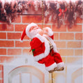 Musical Climbing Santa