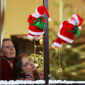 Musical Climbing Santa