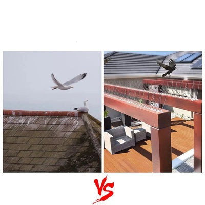Anti-Bird Spikes for Steel Roof Tiles - 12 pieces