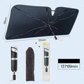 Retractable Car Windscreen Sun Shade - AutoGuard